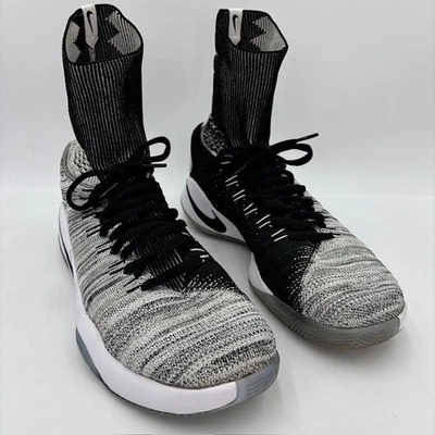 シューズ(男性用) NIKE Hyperdunk 2016 TB Preços baixos em Nike Hyperdunk 2016 Flyknit Black White | eBay