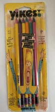 Vintage 6 Pack sealed Yikes Pencils #2 Empire Berol Colorful Parents Won’t Swipe