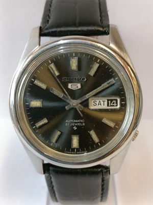 ジアッタス　5S Vintage Seiko 5 Automatic 6119-7080 Japan Men's Watch | eBay