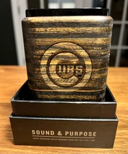 Cubs Speaker Made Of Wood From Authenticated Players Lockers-Wrigley Field