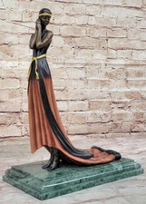 Bronze Sculpture by Julius Erte Designer Art Hand Made Masterpiece Figurine Gift