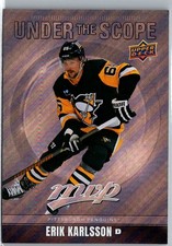 2024-25 Upper Deck MVP Under the Scope Erik Karlsson #US-12