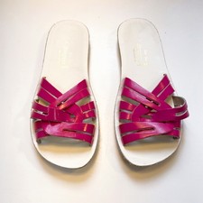 Salt Water Sun-San Slip On Sandals, Size 3