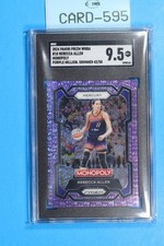 2024 REBECCA ALLEN PRIZM WNBA MONOPOLY PURPLE SHIMMER SGC 9.5 CARD-595