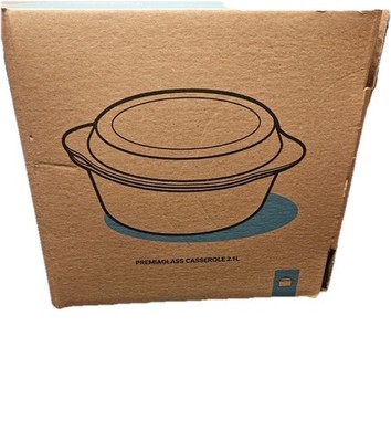 Tupperware PremiaGlass Casserole Dish 2.1 L/2 Qt Beautiful Dish