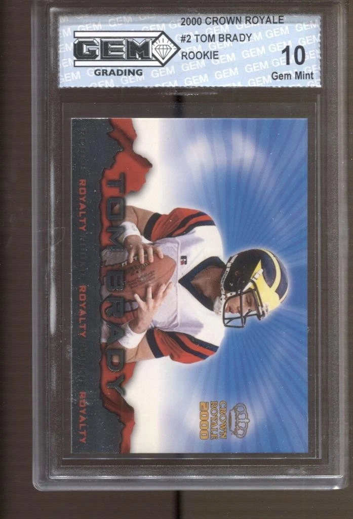 Tom Brady Football Pacific Rookie Sports Trading Cards