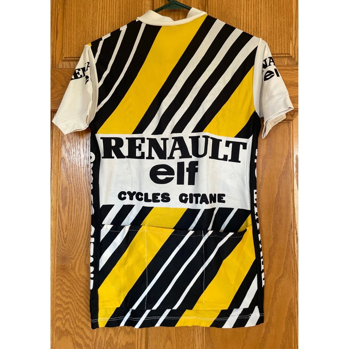 Camiseta deportiva de ciclismo retro vintage Renault Elf Cycles Gitane Team Castelli *LEER*
