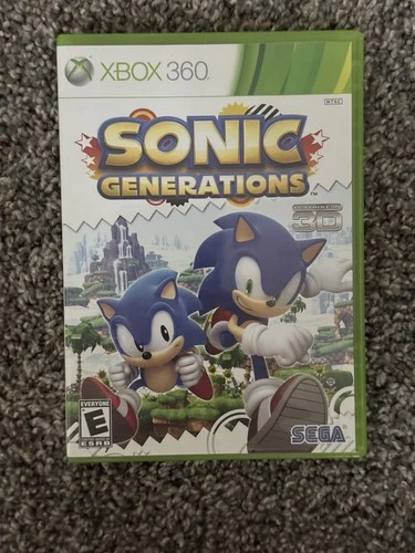 Sonic Generations Xbox 360 CIB Xbox One Compatible Tested