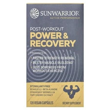 2 X Sunwarrior, Post-Workout, Power & Recovery, 120 Vegan Capsules