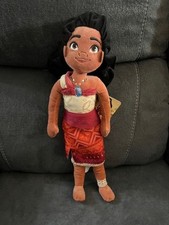 NEW Authentic Disney Store Moana Plush Doll   Moana 2   Medium 18'' NWT