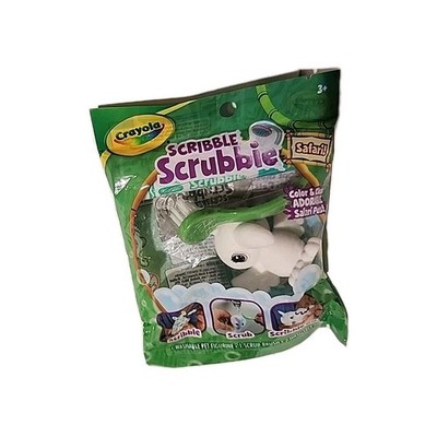 Crayola Scribble Scrubbie Safari Animals Pets MAKENA (bird)