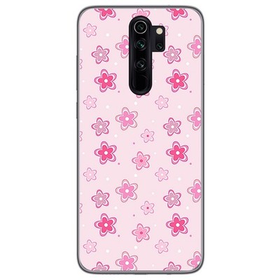 Tumundosmartphone Funda Gel TPU Für Xiaomi Redmi Note 8 Pro Blumen Design