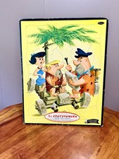 VTG 1960 Flintstones Whitman Frame Tray Puzzle Fred Barney Betty Hanna Barbera