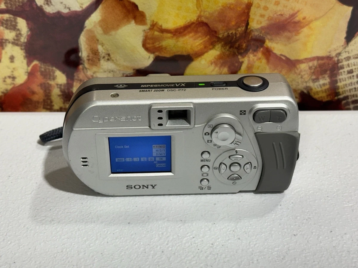 Preços baixos em Sony Cyber-shot DSC-P72 Câmeras Digitais | eBay