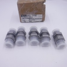 5 Pack Parker Hannifin Hydraulic Fitting 16-WTX-WLN-S Male Connector Bulk Head