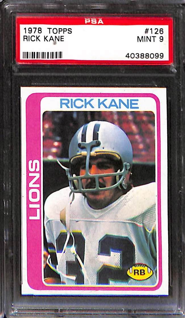 1978 Topps TOPPS #126 Rick Kane front