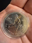 1984 ENGELHARD PROSPECTOR  999 SILVER COIN ROUND RARE #1883
