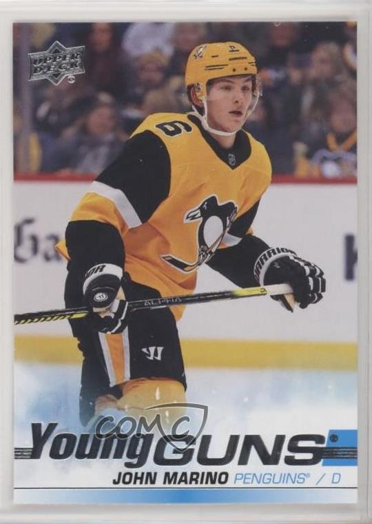 2019-20 Upper Deck Young Guns John Marino #458 Rookie RC