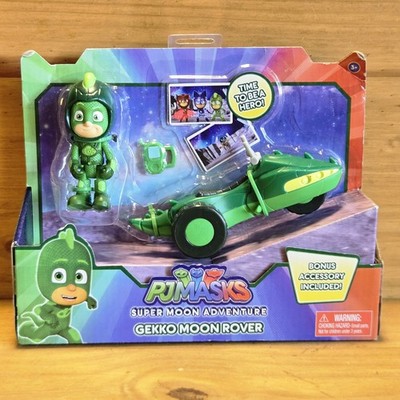 Pj Masks Super Adventure Moon Rover Gekko Green 