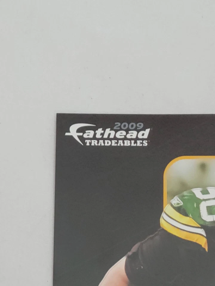 Fathead Tradeables G68 NFL A.J. 2009 Hawk #50 Linebacker Green Bay Packers Foto 3 de 3