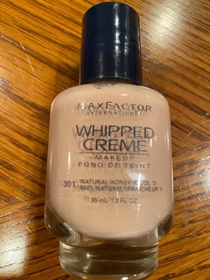 Max Factor Whipped Creme Makeup 301 (Cool 1) Natural Honey