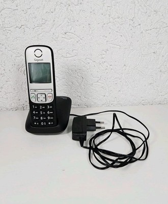 Gigaset A690 DECT Schnurloses Telefon - Schwarz Basisstation 