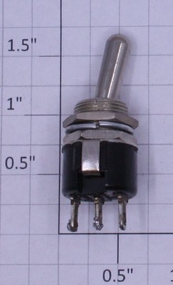 Acme 0826-07 SPDT On/Off Round Toggle Switch 5A @ 125VAC | eBay