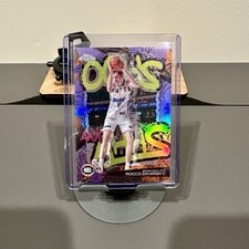 2024-25 Topps Chrome NBL Rocco Zikarsky Oohs Ahhs Orange Refractor 1/25 FOTL 1/1