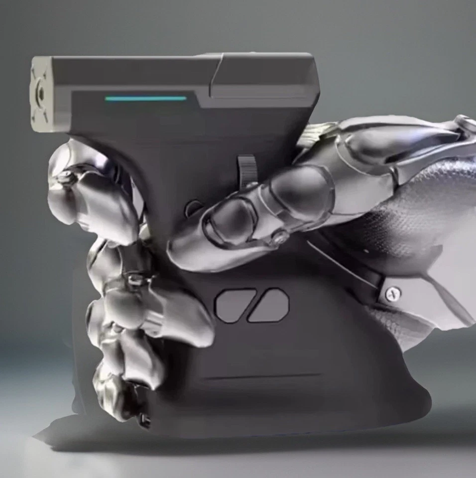 White ErgoStrike7 Ragnok Gaming Gun Mouse With Recoil Feedback, FPS, Ergonomic - Image 4 of 4