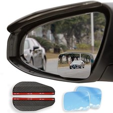 Blind Spot Mirrors, Side Rear View Mirror Rain Visor Guard, Split type - C