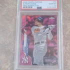 2020 Topps Chrome - Aaron Judge #50 Pink Refractor PSA10 Gem MT