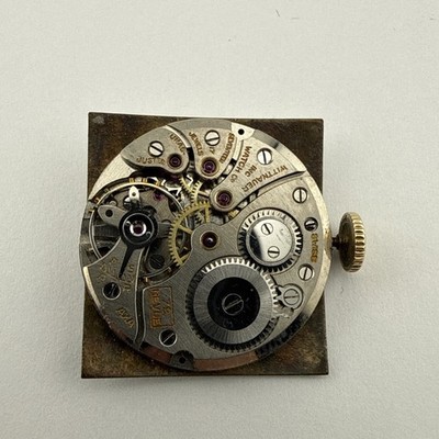 Vintage Wittnauer Revue 79 17J Mechanic Wrist Watch Movement - Good Balance