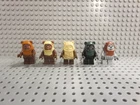 Lego Lot x5 (5x) Star Wars Ewok Minifigures Tokkat Chief Chirpa Paploo Wicket