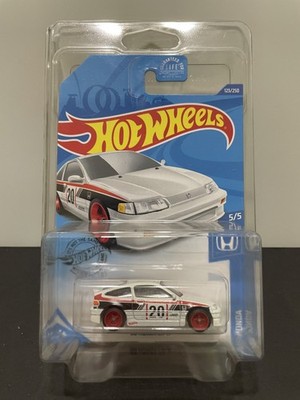 HOT WHEELS '88 HONDA CRX SUPER TREASURE HUNT REAL RIDERS WHITE CIVIC STERLING PR