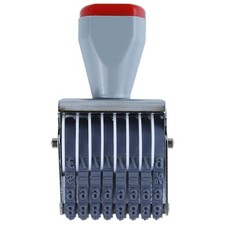 8 Digit Number Roller Stamps - Small Price Date Stamp Personalized Number Sym...