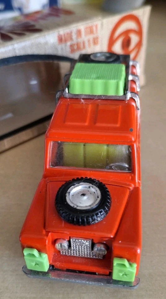 MEBETOYS LAND ROVER TRANSAMERICAN, A40, scala 1/43, NMINT IN BOX - Immagine 2 di 4