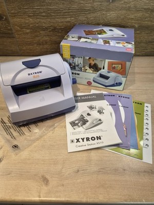 Xyron Model 510 Sticker Maker Boxed Manuals & Cartridge Used Once Immaculate 
