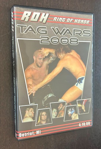 ROH Ring Of Honor Wrestling -- Tag Wars 2008 DVD -- Kevin Steen -- Tyler Black