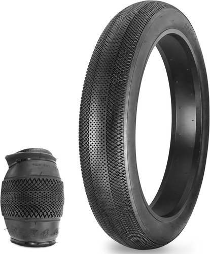 E Bike 20/26x4.0 Fat tire 20 x 4 Fat tire 20x4 Bike tire 1 Pack Heavy Duty Hi...