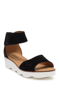 gabor black sandals