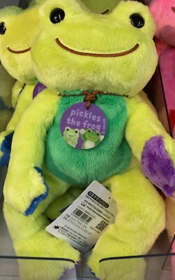Pickles the Frog Photo Bean Doll Green Stuffed toy  Plush Doll New Japan