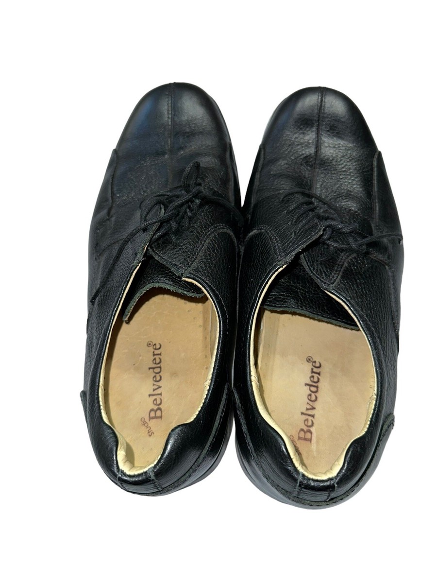 Studio Belvedere Dress Shoes Mens 10.5D Bay Bridge Black  display picture 1