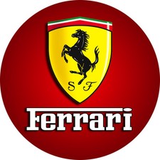 Cialda FERRARI LOGO cialda Torta Ostia o Zucchero Pasticceria PERSONALIZZA