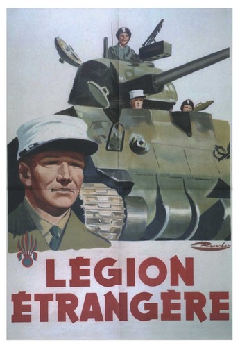 Poster Légion Étrangère Vintage HQ 60x80cm - Reproduction Affiche Rétro, Neuf
