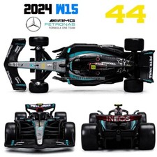 BBurago 1:43 Mercedes W15 F1 Diecast 2024 44 Sir Lewis Hamilton