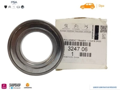Roulement d'arbre de transmission Peugeot Citroën 324706 35X62X16 113-818 2RS3 - Photo 1/4