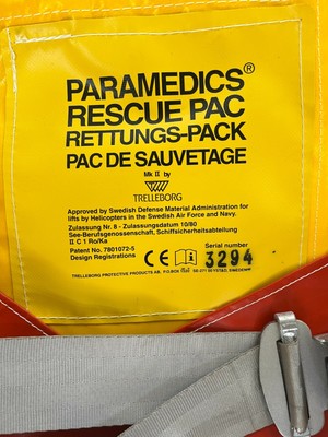 Trelleborg Paramedics Rescue Pac MK II Stretcher Lifting Paramedic Helicopter 
