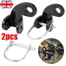 2*Bicycle Steel Hitch Bike Trailer Hitch Coupler for Burley Trailers Attachment.