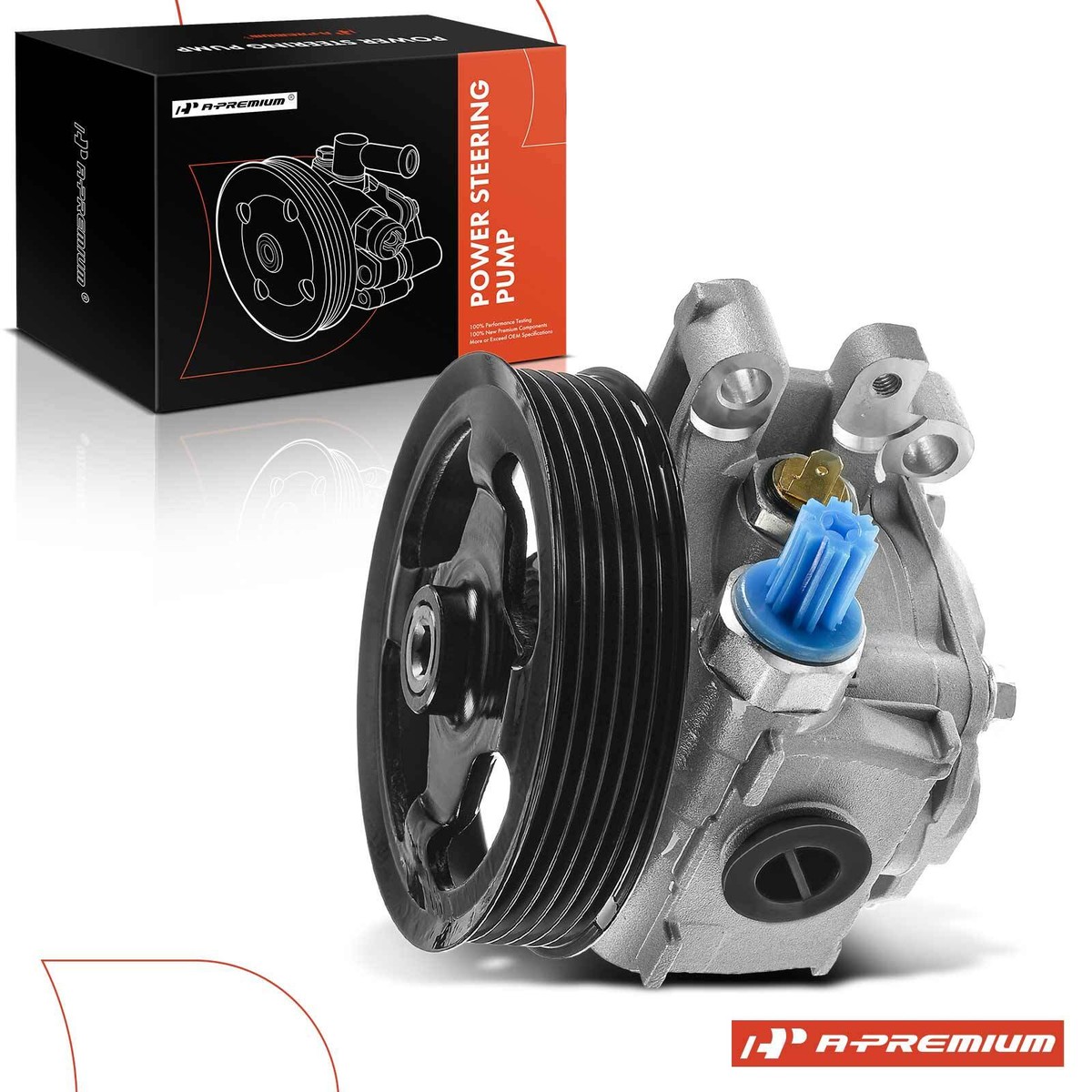 A-Premium Power Steering Pump Compatible with Acura RDX 2007 2008