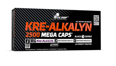 OLIMP KRE-ALKALYN 2500 MEGA CAPS - Pufferndes Kreatin mehr Kraft Muskelvolumen